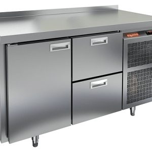 Стол холодильный HICOLD GN 12/TN  с бортом