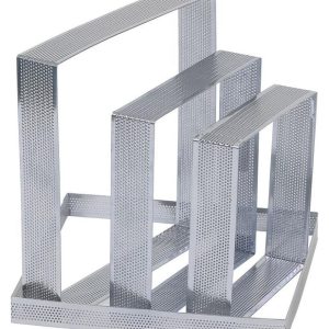 Форма квадратная перфорированная P.L. Proff Cuisine 81240237 120х120х35 мм