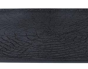 Блюдо прямоугольное P.L. Proff Cuisine Black Raw Wood 81229870 295х148 мм с бортами