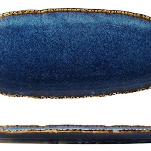 Блюдо овальное P.L. Proff Cuisine Aqua Blue 81222287 34,6х14,8 см