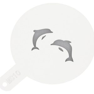 Трафарет-декоратор P.L. Proff Cuisine 81270048 "Дельфины", 110 мм