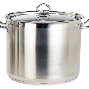 Кастрюля P.L. Proff Cuisine 81240582 5 л, (с крышкой, углеродистая сталь)