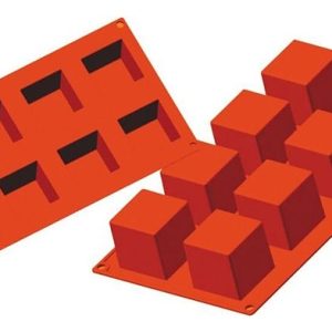 Форма силиконовая P.L. Proff Cuisine 81200454 "Куб" 8 ячеек