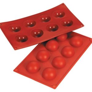 Форма силиконовая P.L. Proff Cuisine 81200406 "Полусфера" 6 ячеек