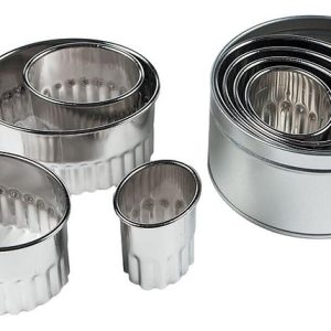 Набор кондитерских форм P.L. Proff Cuisine 81004707 "Овал рифленый" 8 шт.