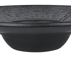 Тарелка глубокая P.L. Proff Cuisine Black Raw Wood 81229868 250 мл