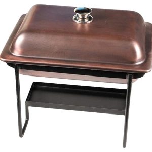 Чафинг-диш P.L. Proff Cuisine 73038004 / SG-95465 (A) 3 л 37х27 см (нерж. сталь) антик на подставке