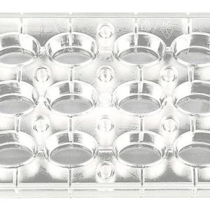 Форма для шоколада на магнитах P.L. Proff Cuisine 73038061 "Овал" 18 ячеек