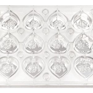 Форма для шоколада на магнитах P.L. Proff Cuisine 73038056 "Сердце" 18 ячеек