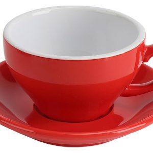 Чайная пара P.L. Proff Cuisine Barista 81220295 200 мл, красная