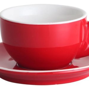 Чайная пара P.L. Proff Cuisine Barista 81223985 280 мл, красная