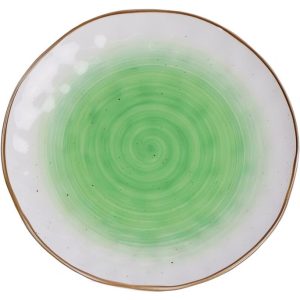 Тарелка P.L. Proff Cuisine The Sun Eco 81229824 210х210 мм, зеленая