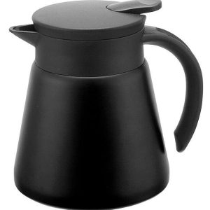 Кофейник-термос P.L. Proff Cuisine Sunnex 81240735 600 мл, вакуумный, пластик, нерж. сталь, черный