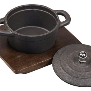 Кастрюля для подачи P.L. Proff Cuisine 81241076 250 мл с крышкой, на подставке