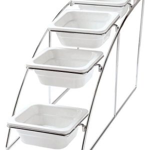 Подставка для гастроемкостей P.L. Proff Cuisine 81200574 GN 1/6 215х525х325 мм