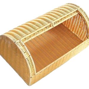 Корзина для хлеба P.L. Proff Cuisine 99000089 410х290 мм с откидной крышкой, ротанг