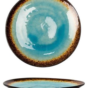 Тарелка P.L. Proff Cuisine Blue Spider Silk Stockholm 81229263 230х230 мм