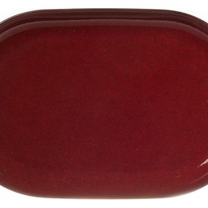 Блюдо овальное P.L. Proff Cuisine Evolution Dark Red 81223294 250х160х24 мм