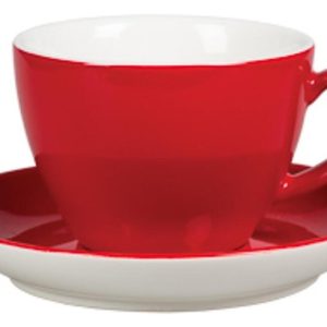 Чайная пара P.L. Proff Cuisine Barista 81223304 300 мл, красная