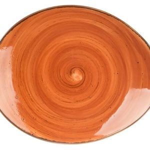 Тарелка P.L. Proff Cuisine Brown Shore Fusion 81223210 245х200 мм