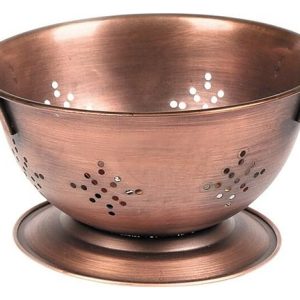 Корзинка для подачи P.L. Proff Cuisine 73038025 / SG-95364(B) "Дуршлаг" Antique Copper 14х8 см (нерж. сталь) состаренная медь