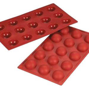Форма силиконовая P.L. Proff Cuisine 81200408 "Полусфера" 15 ячеек