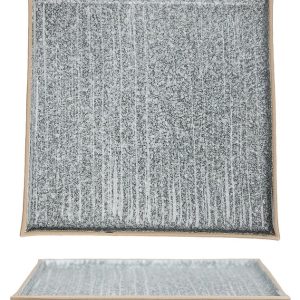 Тарелка квадратная P.L. Proff Cuisine Stone Untouched Taiga 81221856 245х245 мм