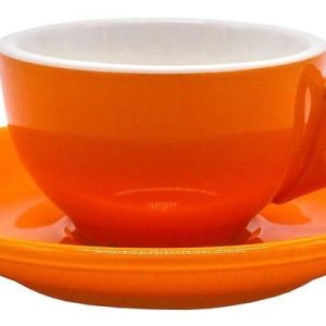 Чайная пара P.L. Proff Cuisine Barista 81223278 180 мл, оранжевая