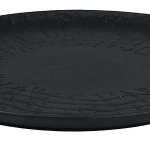 Тарелка P.L. Proff Cuisine Black Raw Wood 81229882 270х270 мм