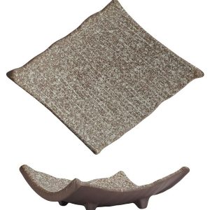 Блюдо прямоугольное P.L. Proff Cuisine Brown Untouched Taiga 81221932 180х170 мм