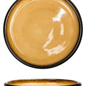 Тарелка с бортом P.L. Proff Cuisine Yellow Spider Silk Stockholm 81229283 245х245 мм