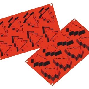 Форма силиконовая P.L. Proff Cuisine 81200470 "Елка" 8 ячеек