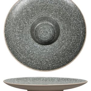 Тарелка глубокая P.L. Proff Cuisine Stone Untouched Taiga Dark 81221908 250 мл