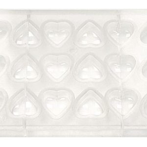 Форма для шоколада P.L. Proff Cuisine 73038001 "Сердце" 24 ячейки