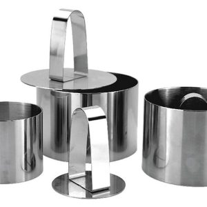 Набор кондитерских колец P.L. Proff Cuisine 99002187 3 шт. с прессом