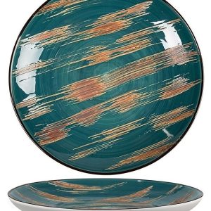 Тарелка глубокая P.L. Proff Cuisine Texture Dark Green 81223436 800 мл