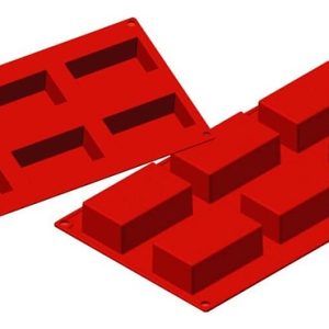 Форма силиконовая P.L. Proff Cuisine 81200455 "Прямоугольник" 6 ячеек