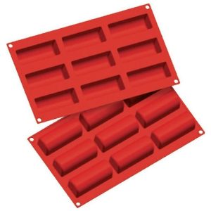 Форма силиконовая P.L. Proff Cuisine 81200458 "Мини полено" 9 ячеек