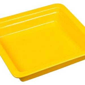 Гастроемкость P.L. Proff Cuisine 81243104 GN 2/3-65 (355х325х65 мм) фарфор, желтая