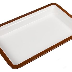 Гастроемкость P.L. Proff Cuisine 81243098 GN 1/1-65 (530х325х65 мм) фарфор, коричневая