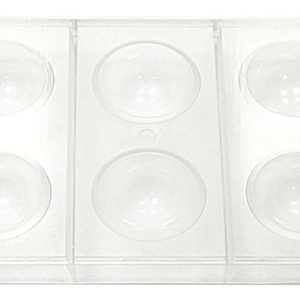 Форма для шоколада P.L. Proff Cuisine 73038038 "Полусфера" 6 ячеек