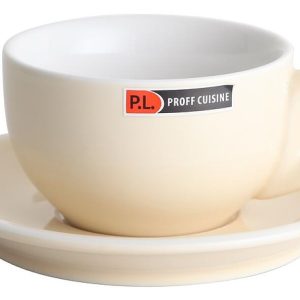 Чайная пара P.L. Proff Cuisine Barista 81223988 280 мл, бежевая