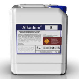 Cредство для очистки стоков Alkadem  B (канистра 5 л / 6 кг)
