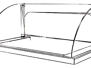 Экран для гриля Hurakan HKN-GW7M-GC 580 мм
