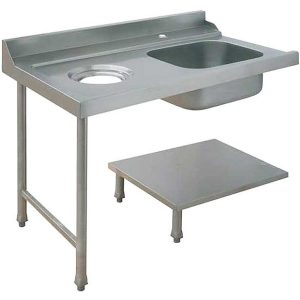 Стол для грязной посуды Apach 80207 1200ММ левый