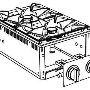 Плита газовая встраиваемая Apach SLDIG7RG4