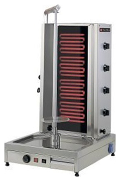 Гриль для шаурмы электрический Tatra TDM E 4BW M