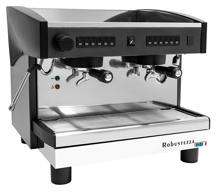 Кофемашина ROBUSTEZZA ST2E высокие группы 185 мм+экономайзер, мультифазная, черная