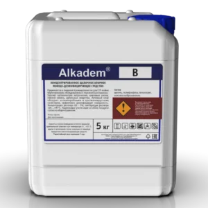 Cредство для очистки стоков Alkadem  B (канистра 5 л / 6 кг)