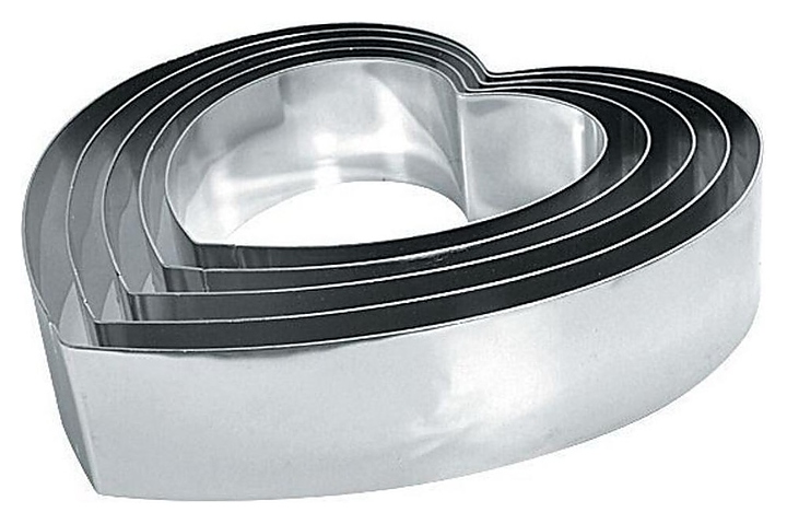 Форма-резак P.L. Proff Cuisine 99002025 "Сердце" 190х180х50 мм